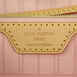 Louis Vuitton Neverfull MM Damier Azure Rose Ballerine Stamp