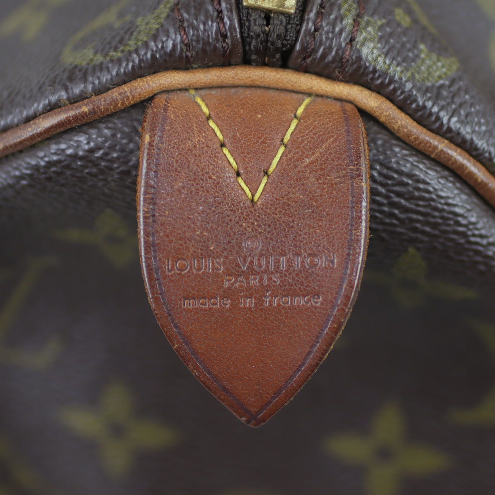 Louis Vuitton Speedy 25 Monogram Stamp