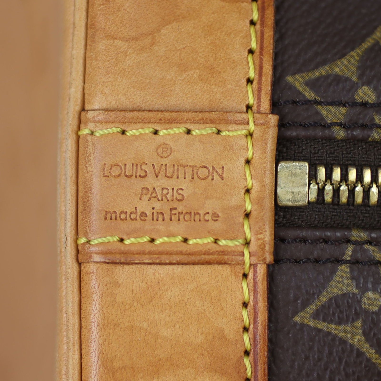 Louis Vuitton Alma PM Monogram Stamp