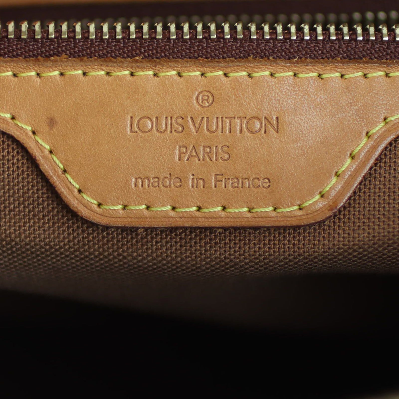 Louis Vuitton Cabas Piano Monogram Stamp