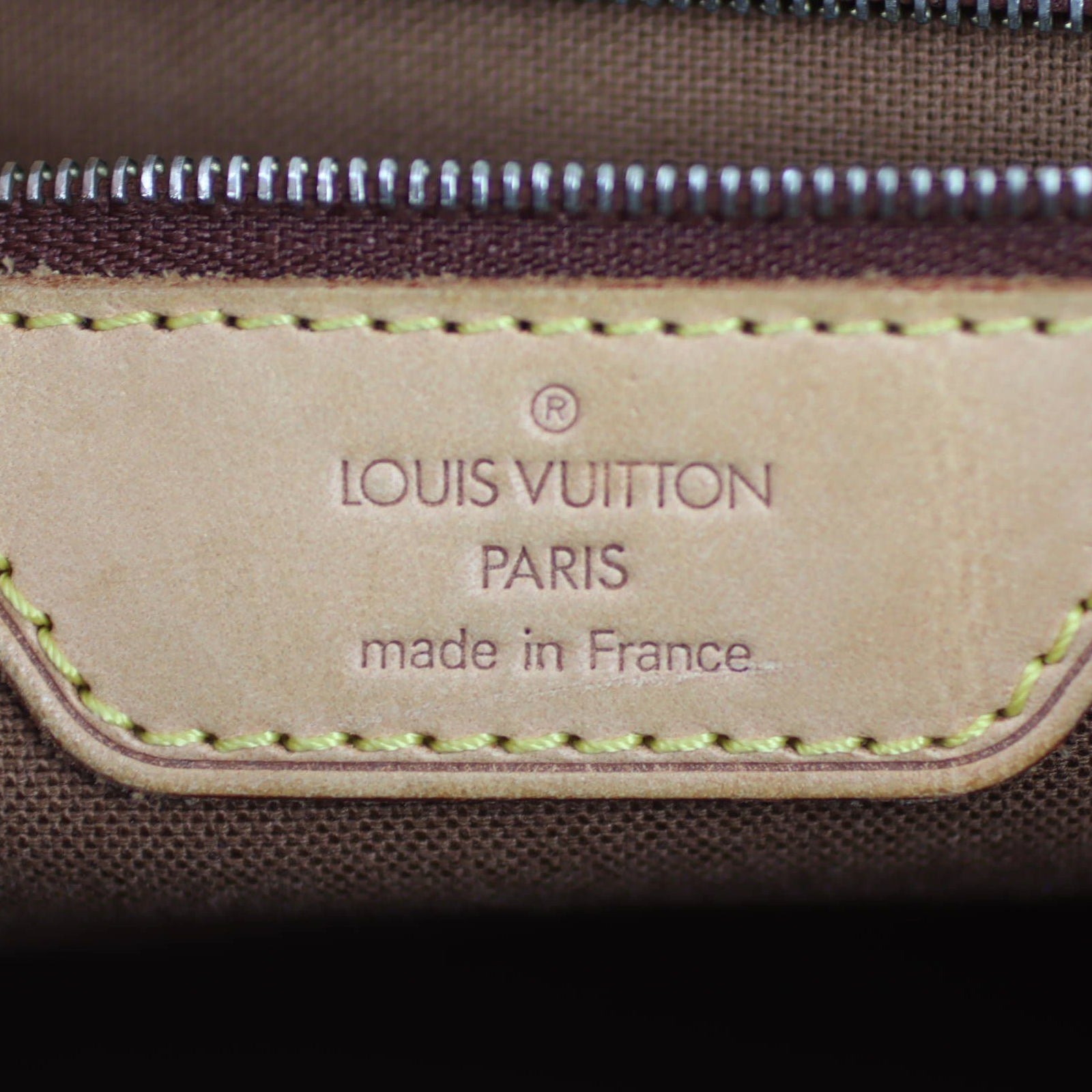 Louis Vuitton Cabas Mezzo Monogram Stamp
