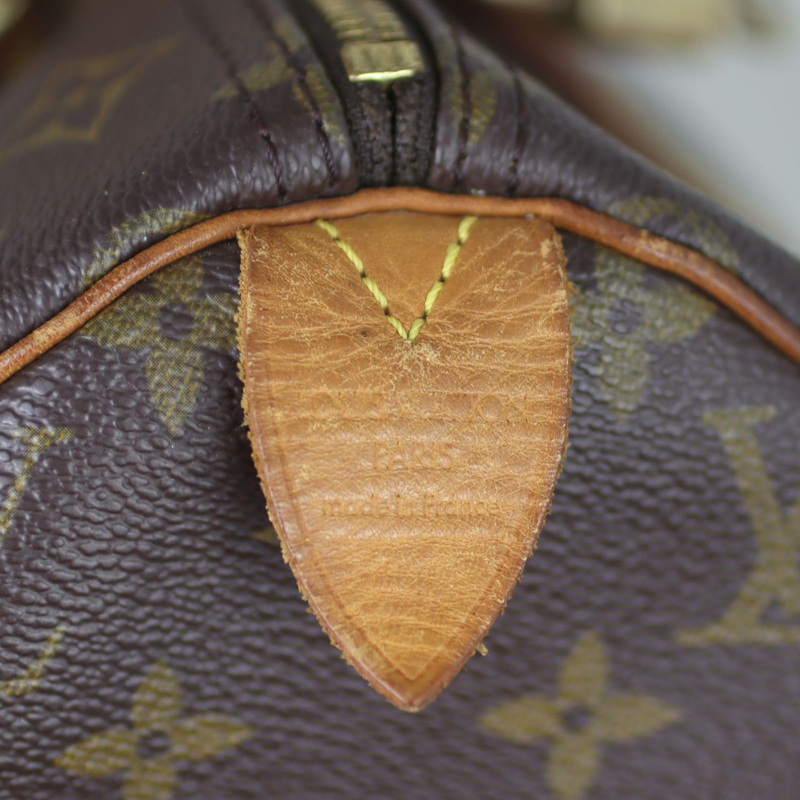 Louis Vuitton Speedy 30 Monogram Stamp