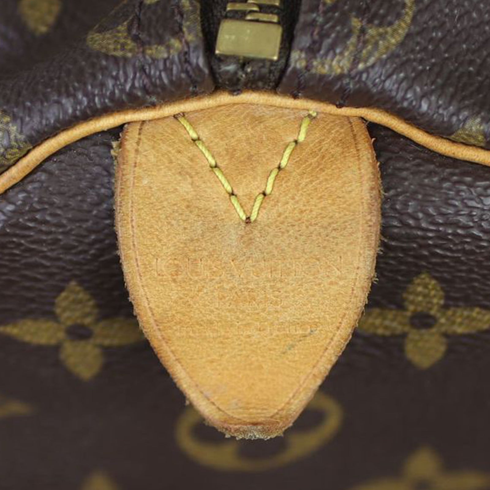 Louis Vuitton Speedy 35 Monogram Stamp