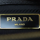 Prada Saffiano Lux Galleria Double Zip Tote Small Stamp