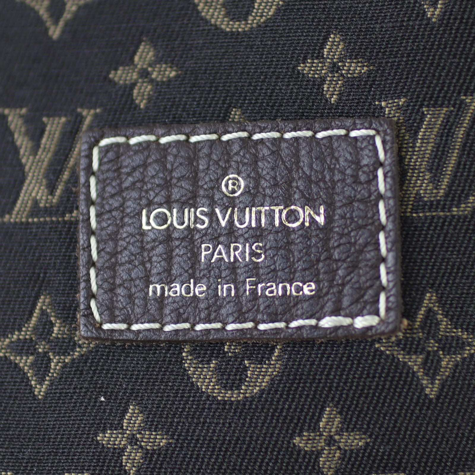 Louis Vuitton Saumur 30 Mini Lin Stamp