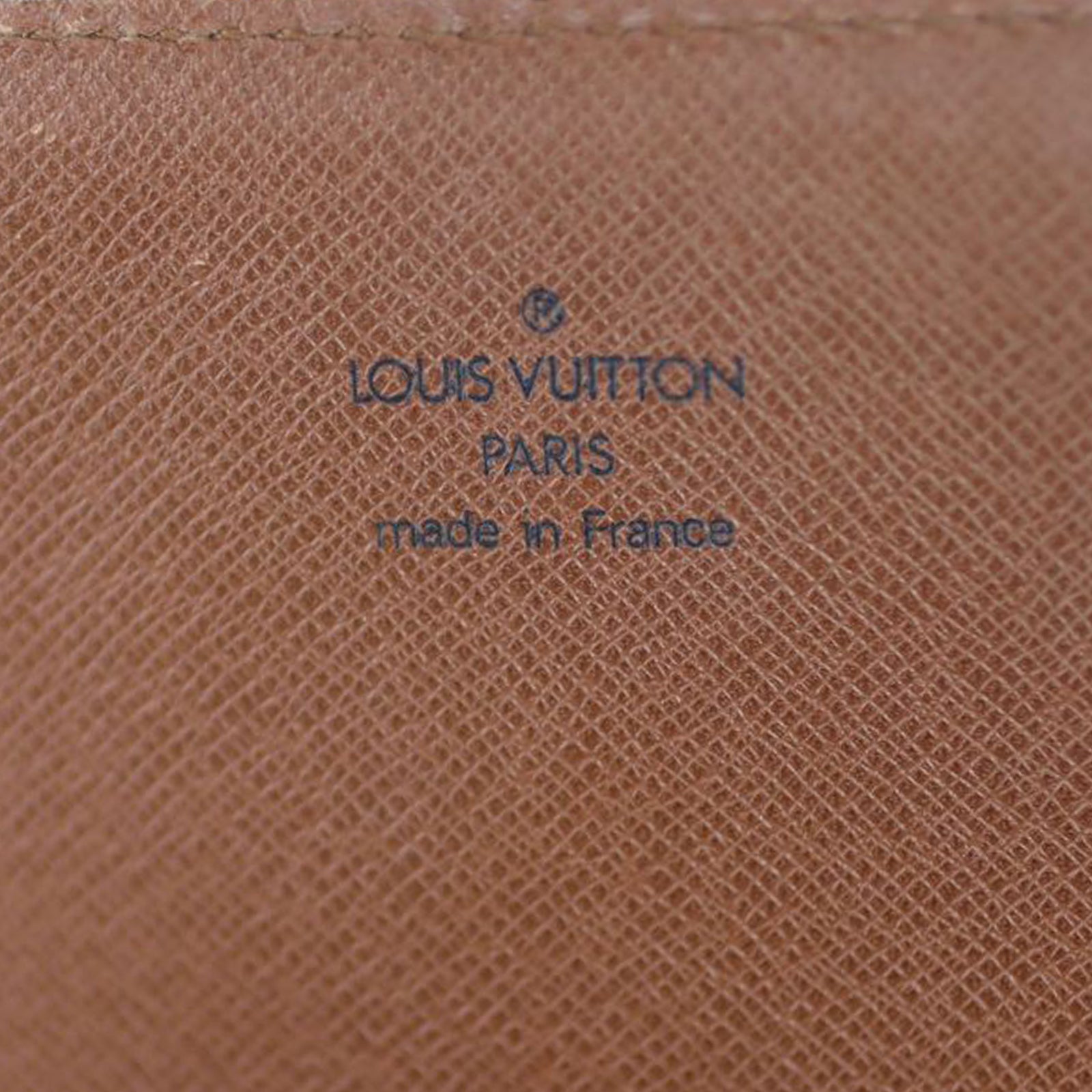 Louis Vuitton Cartouchiere MM Monogram Stamp