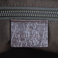 Gucci GG Supreme Zip Tote Stamp