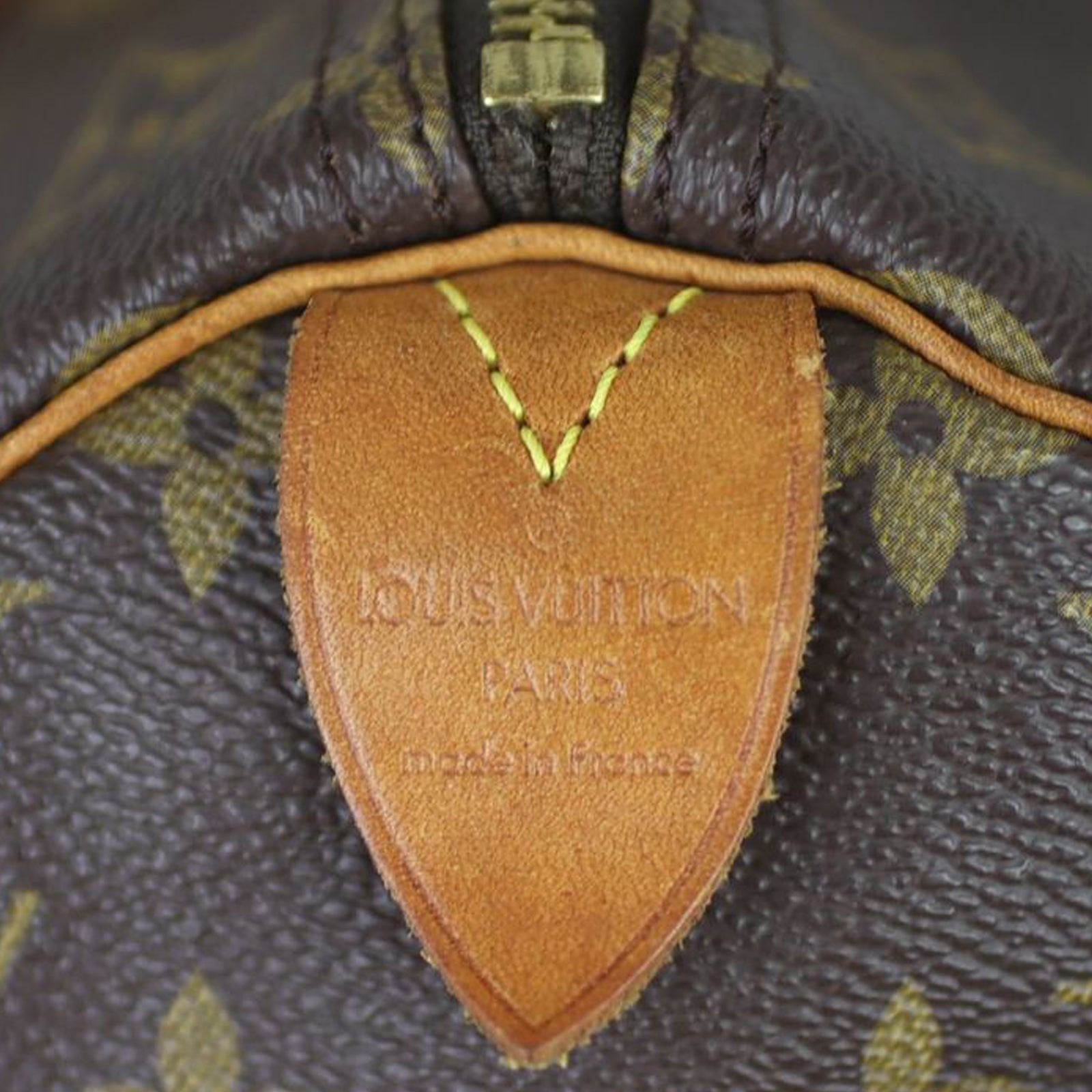 Louis Vuitton Speedy 30 Monogram Stamp