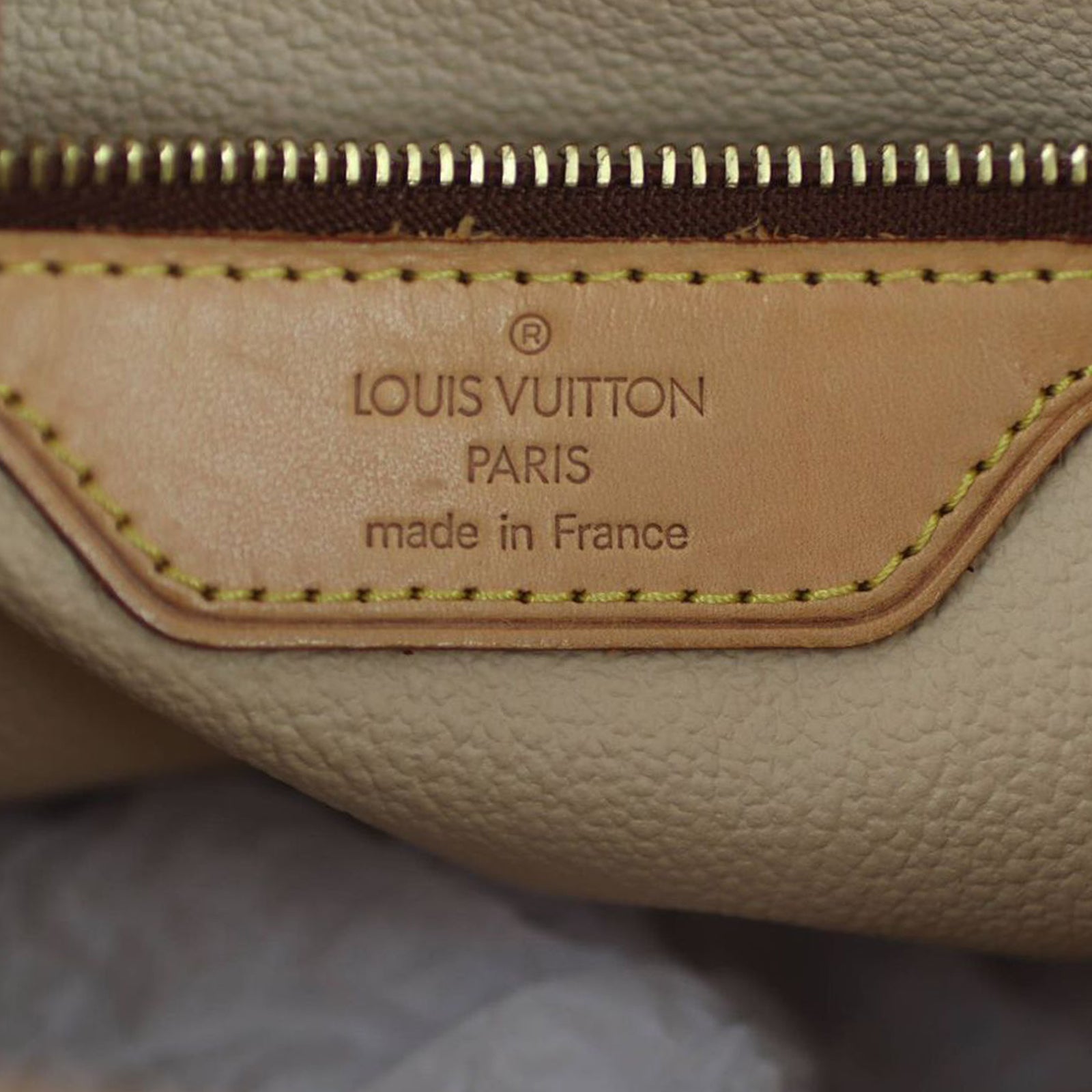 Louis Vuitton Petit Bucket Bag Monogram Stamp