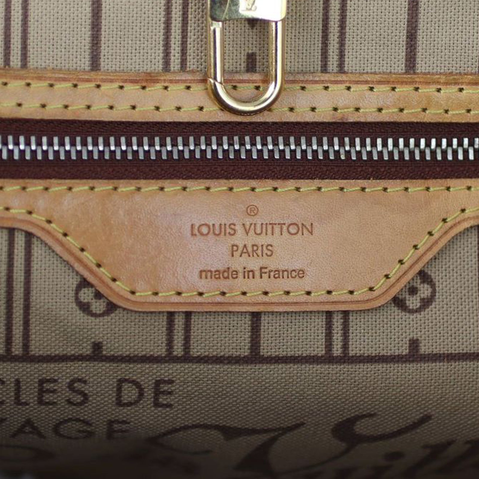Louis Vuitton Neverfull PM Monogram Stamp