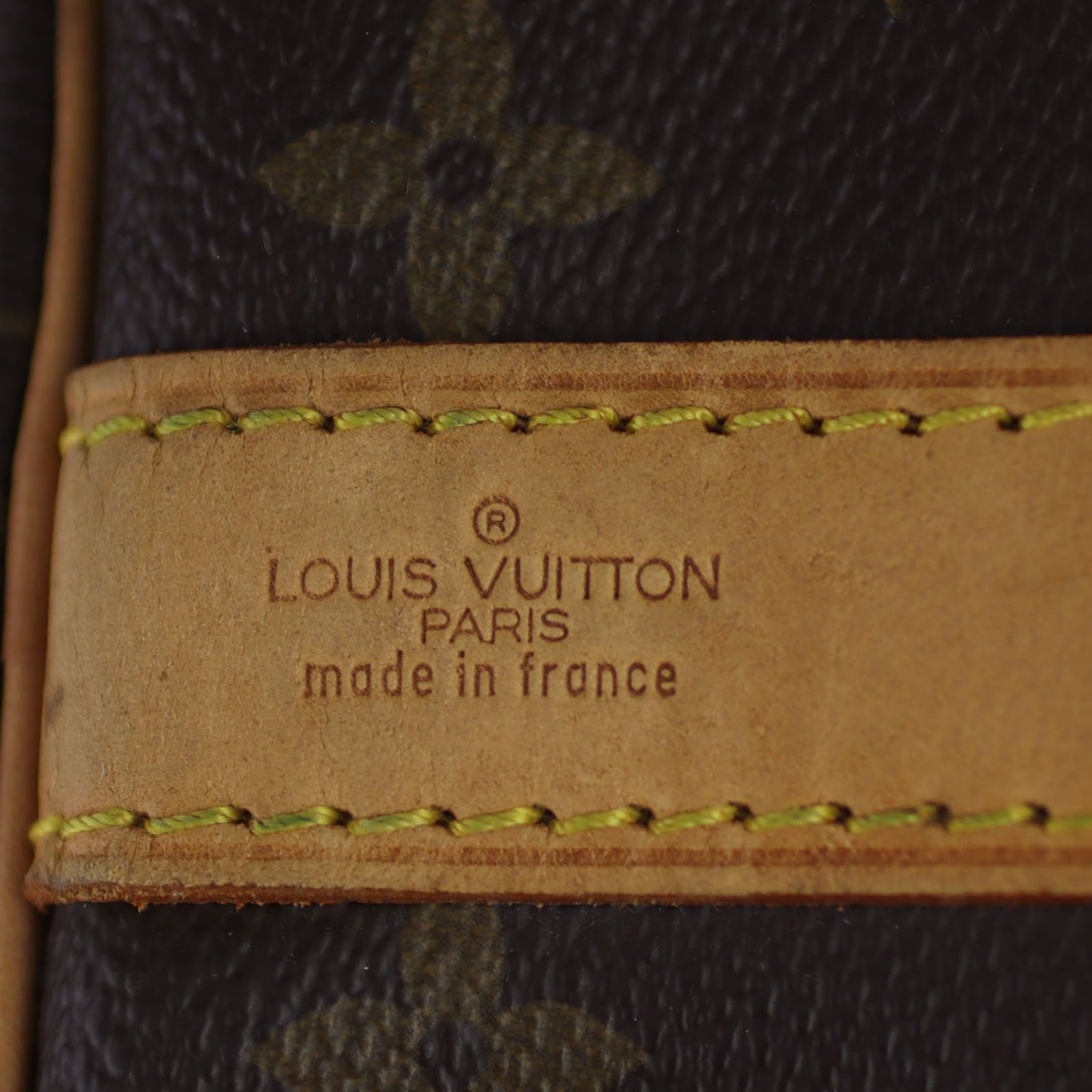 Louis Vuitton Keepall 55 Bandouliere Monogram Stamp