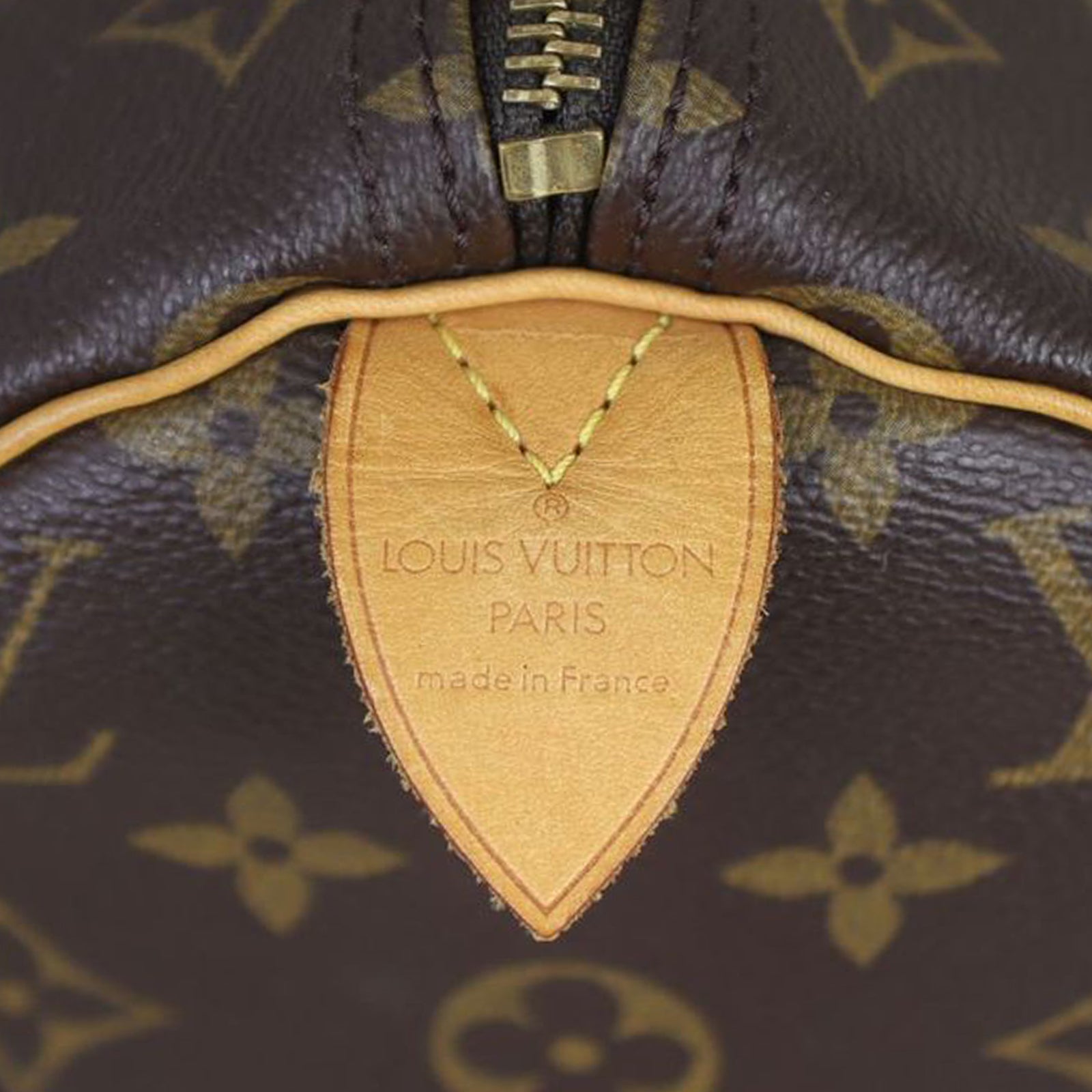 Louis Vuitton Speedy 30 Monogram Stamp