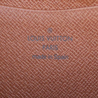 Louis Vuitton Porte Monnaie Zippé Wallet Monogram Stamp