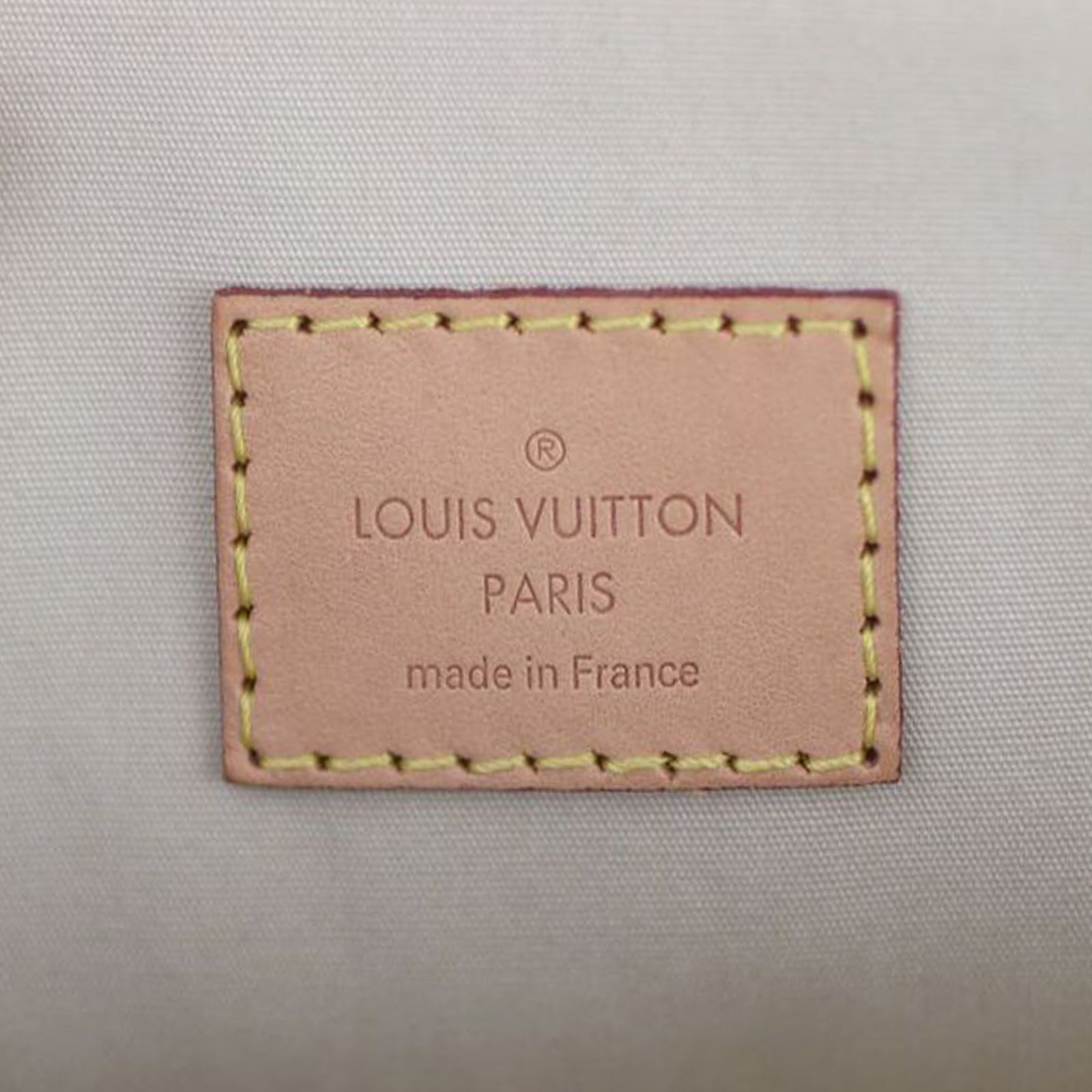 Louis Vuitton Alma PM Monogram Vernis Stamp