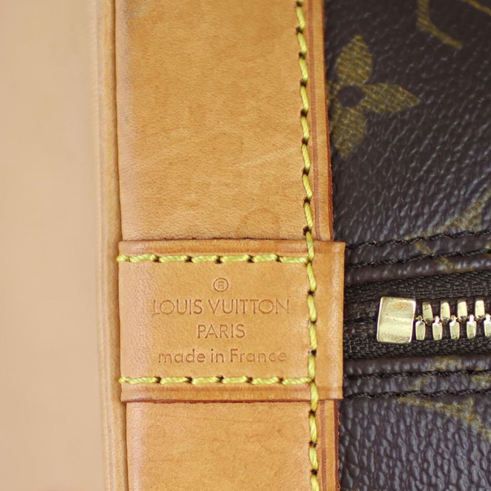 Louis Vuitton Alma PM Monogram Stamp