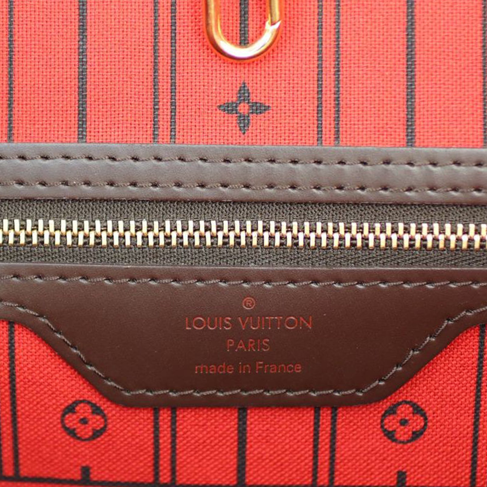 Louis Vuitton Neverfull MM Damier Ebene Stamp