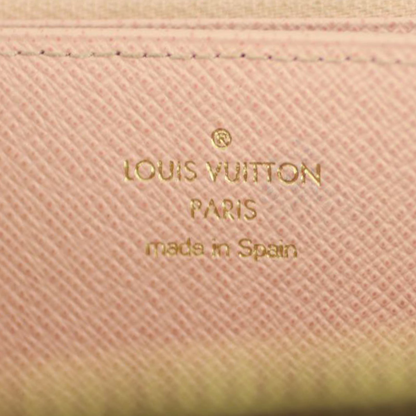 Louis Vuitton Zippy Wallet Damier Ebene Stamp