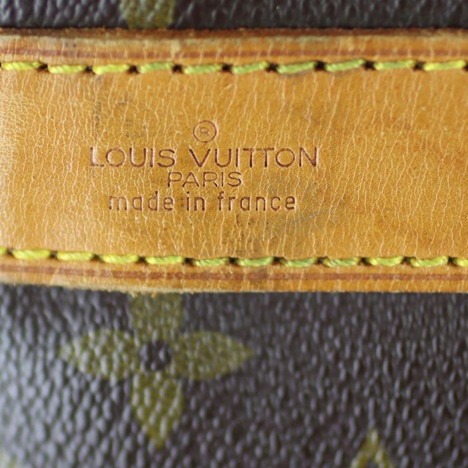 Louis Vuitton Keepall 55 Bandouliere Monogram Stamp
