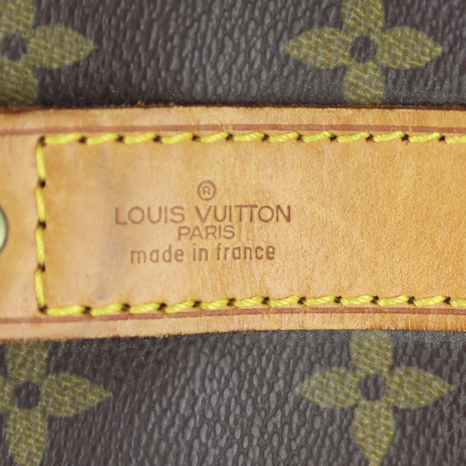 Louis Vuitton Keepall 45 Bandouliere Monogram Stamp