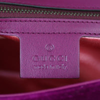Gucci GG Marmont Velvet Small Shoulder Bag Stamp