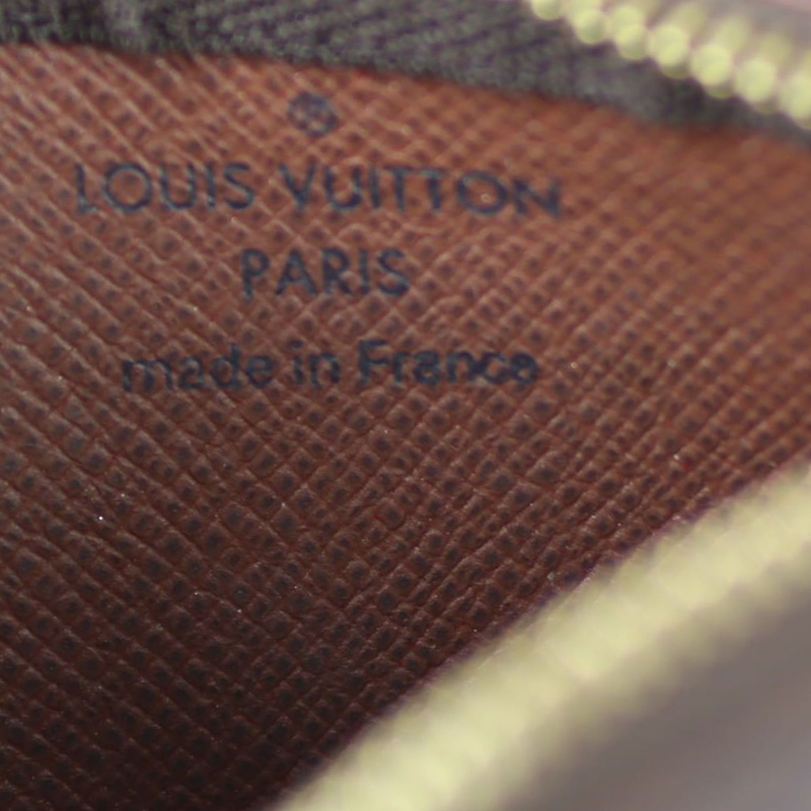 Louis Vuitton Key Pouch Monogram Stamp