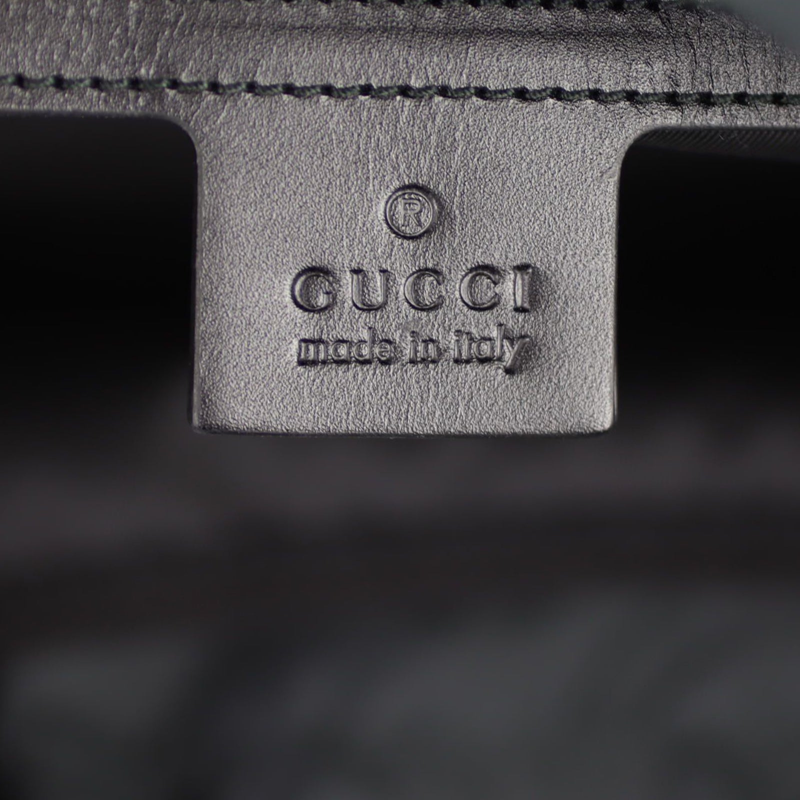 Gucci GG Medium Velvet Backpack Stamp