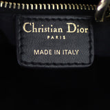 Dior Cannage Jacquard Top Handle Small Tote Stamp
