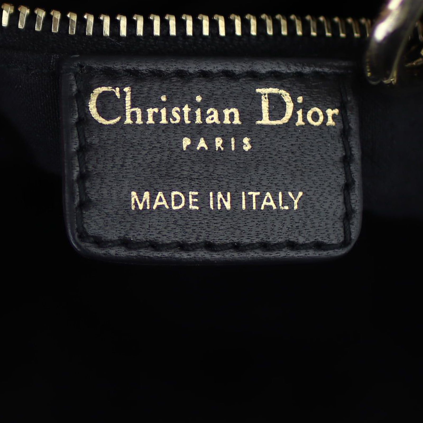 Dior Cannage Jacquard Top Handle Small Tote Stamp