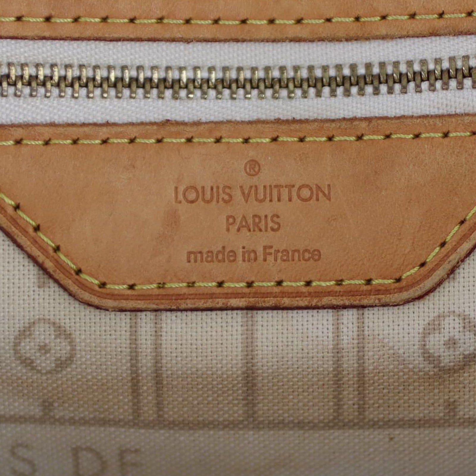 Louis Vuitton Neverfull GM Damier Azur Stamp