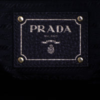 Prada Vitello Daino Zip Tote Bag Stamp