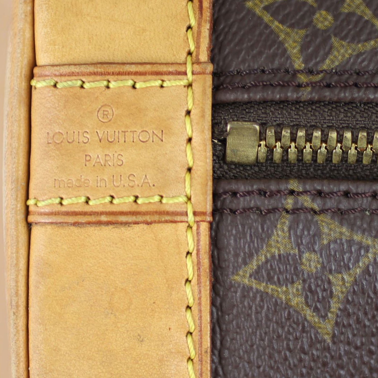Louis Vuitton Alma PM Monogram Stamp