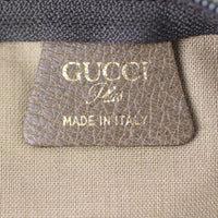 Gucci Vintage GG Plus Web Travel Tote Stamp