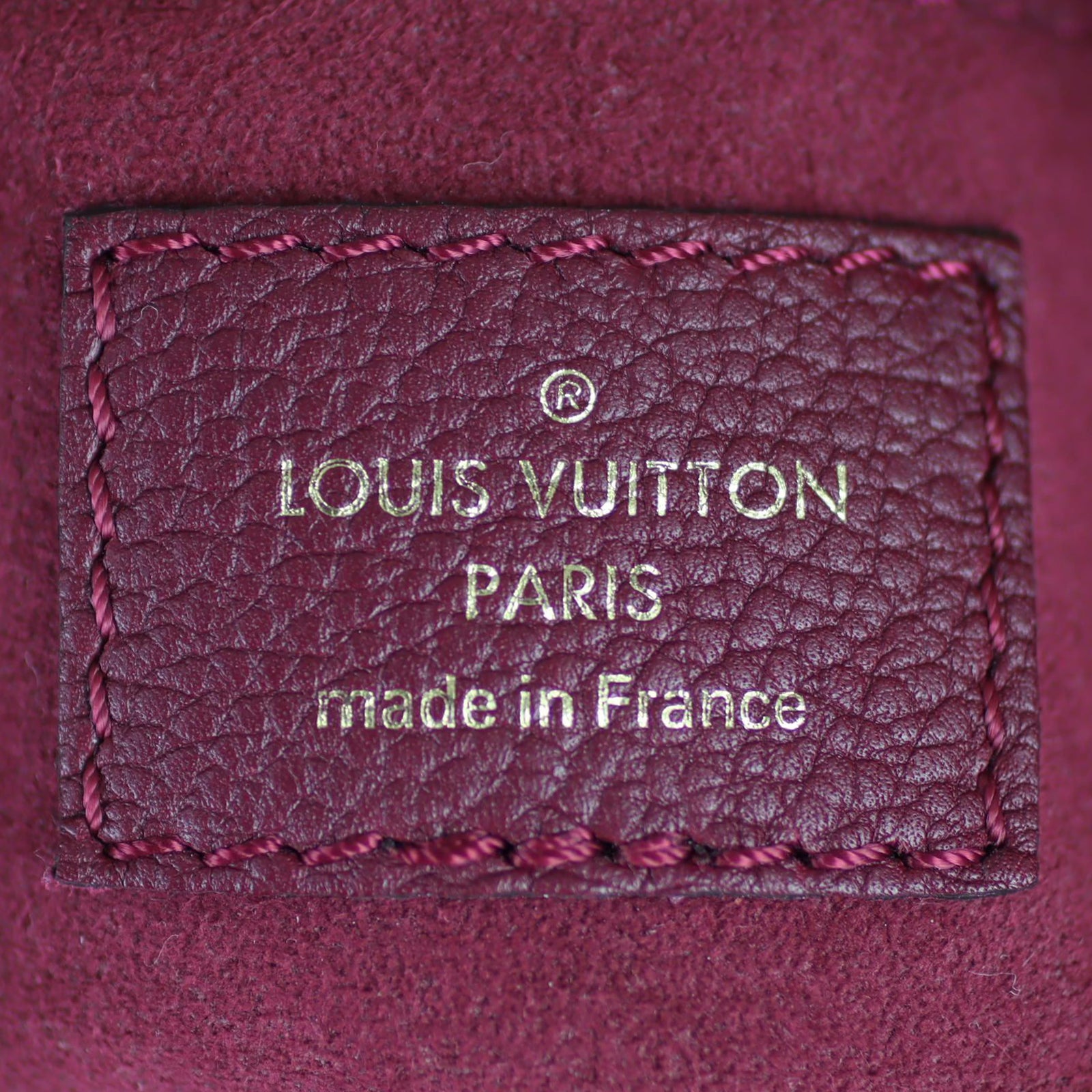Louis Vuitton Pallas BB Monogram Stamp