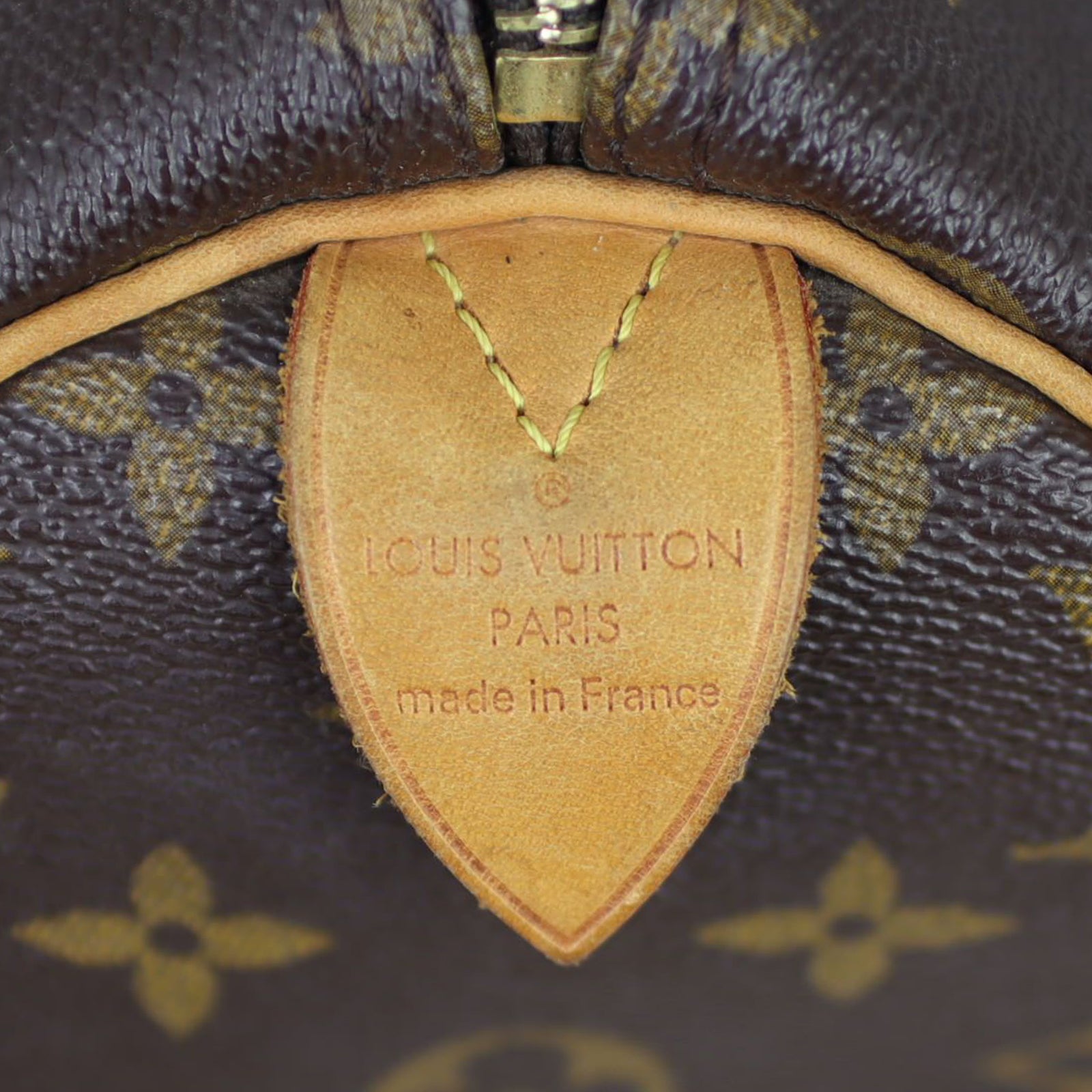 Louis Vuitton Speedy 30 Monogram Stamp