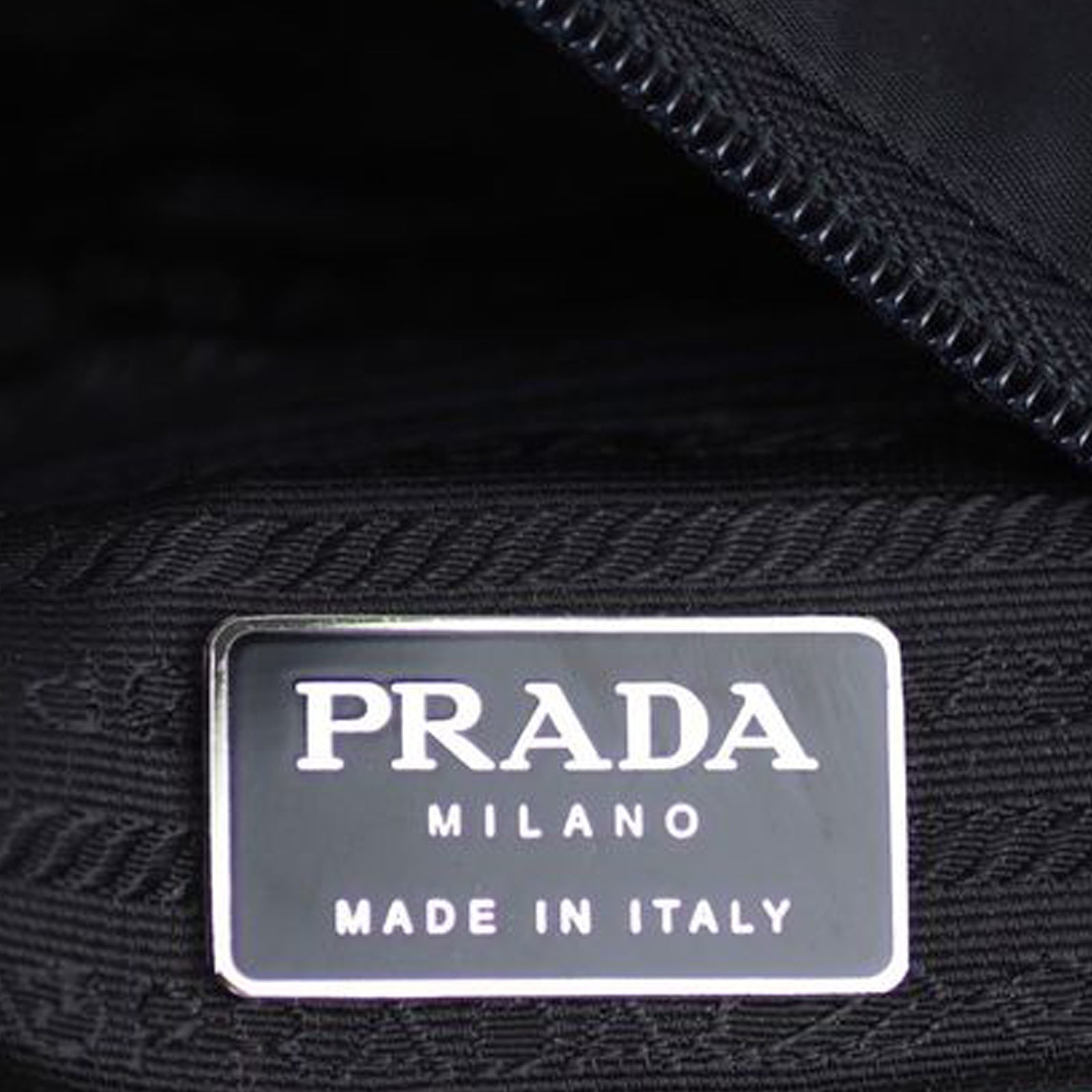 Prada Tessuto City Tote Stamp