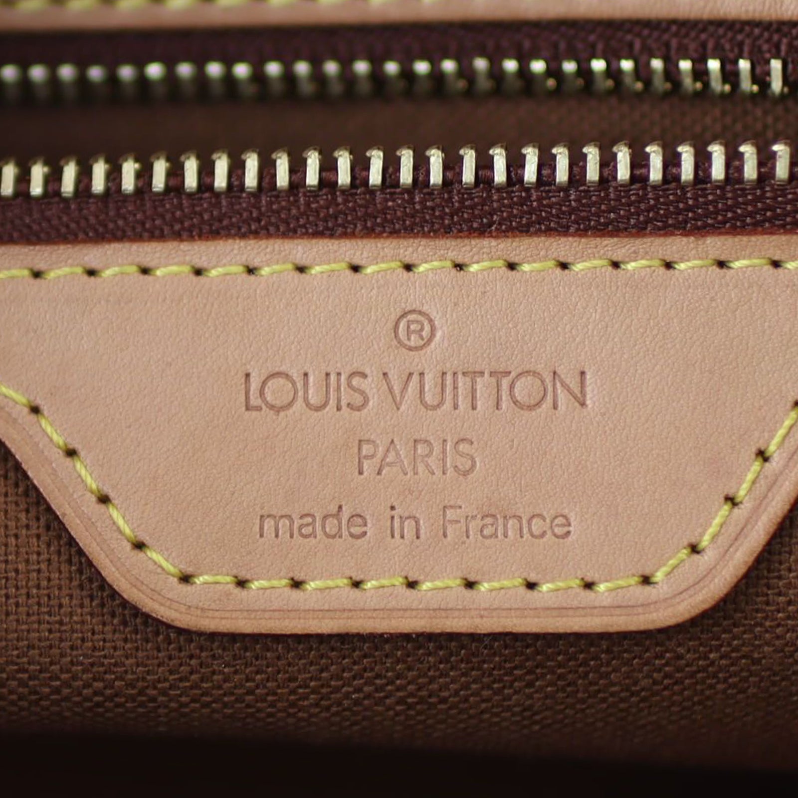 Louis Vuitton Cabas Piano Monogram Stamp