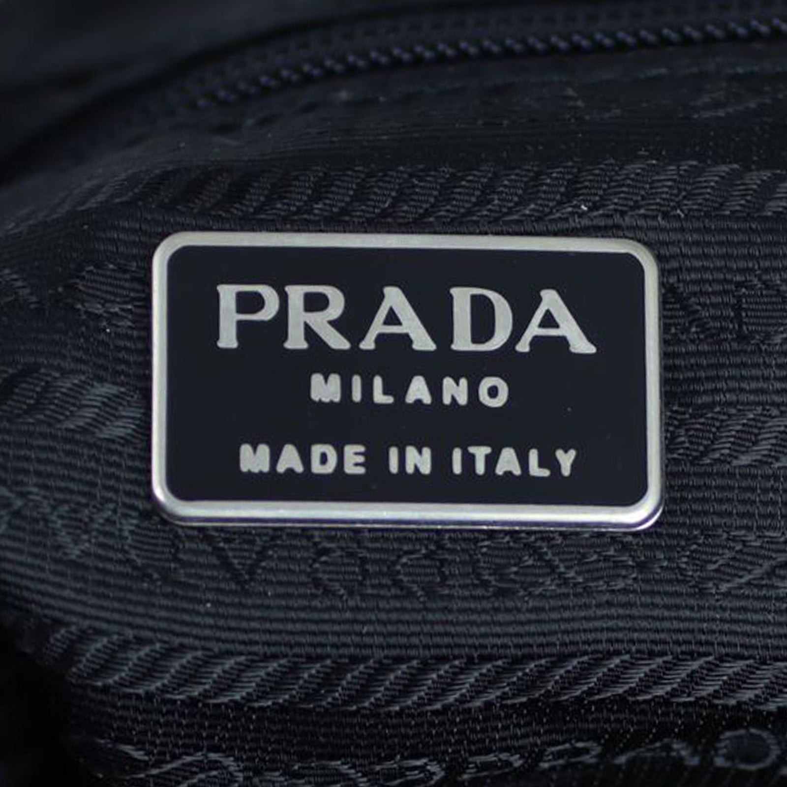 Prada Tessuto Drawstring Backpack Stamp