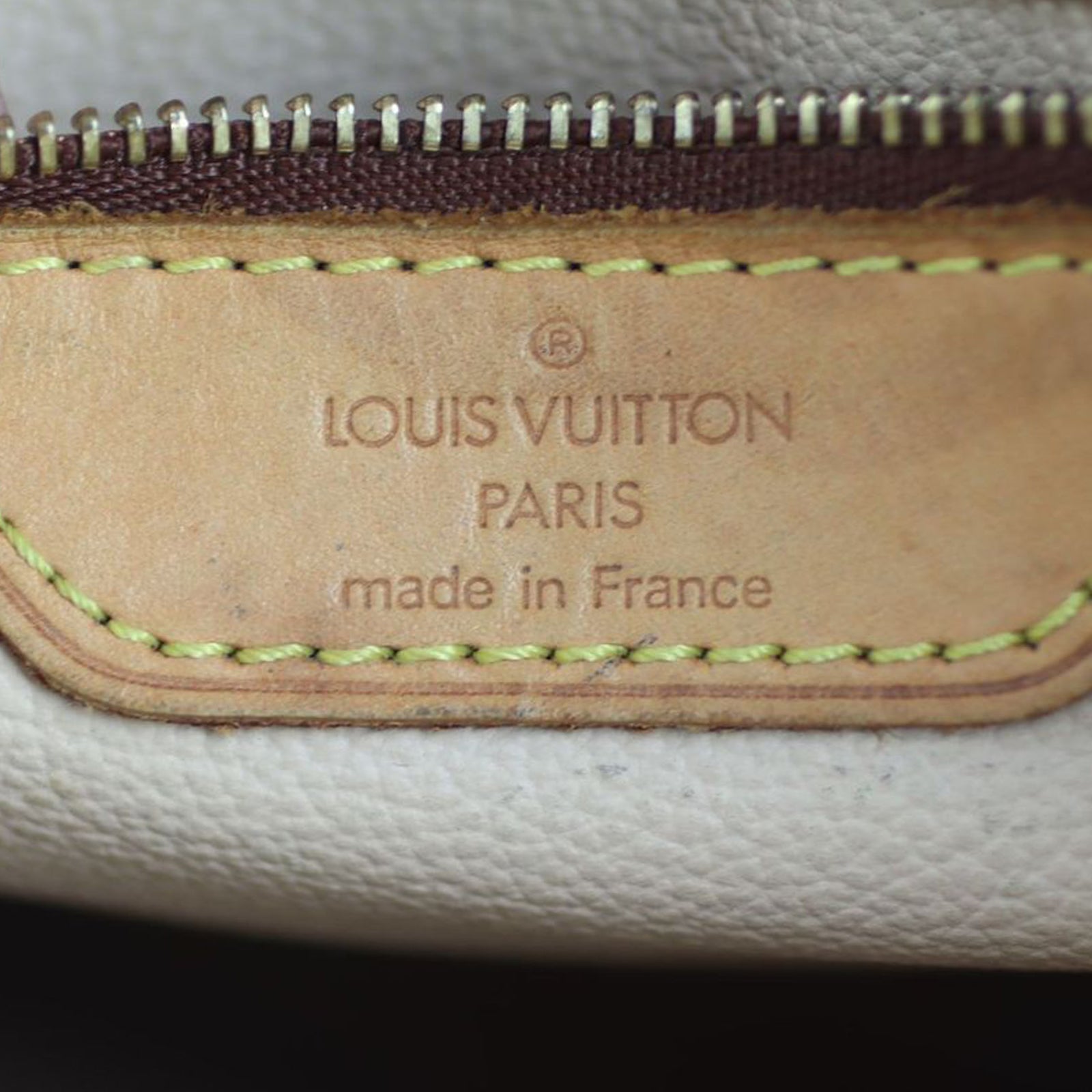 Louis Vuitton Petit Bucket Bag Monogram Stamp