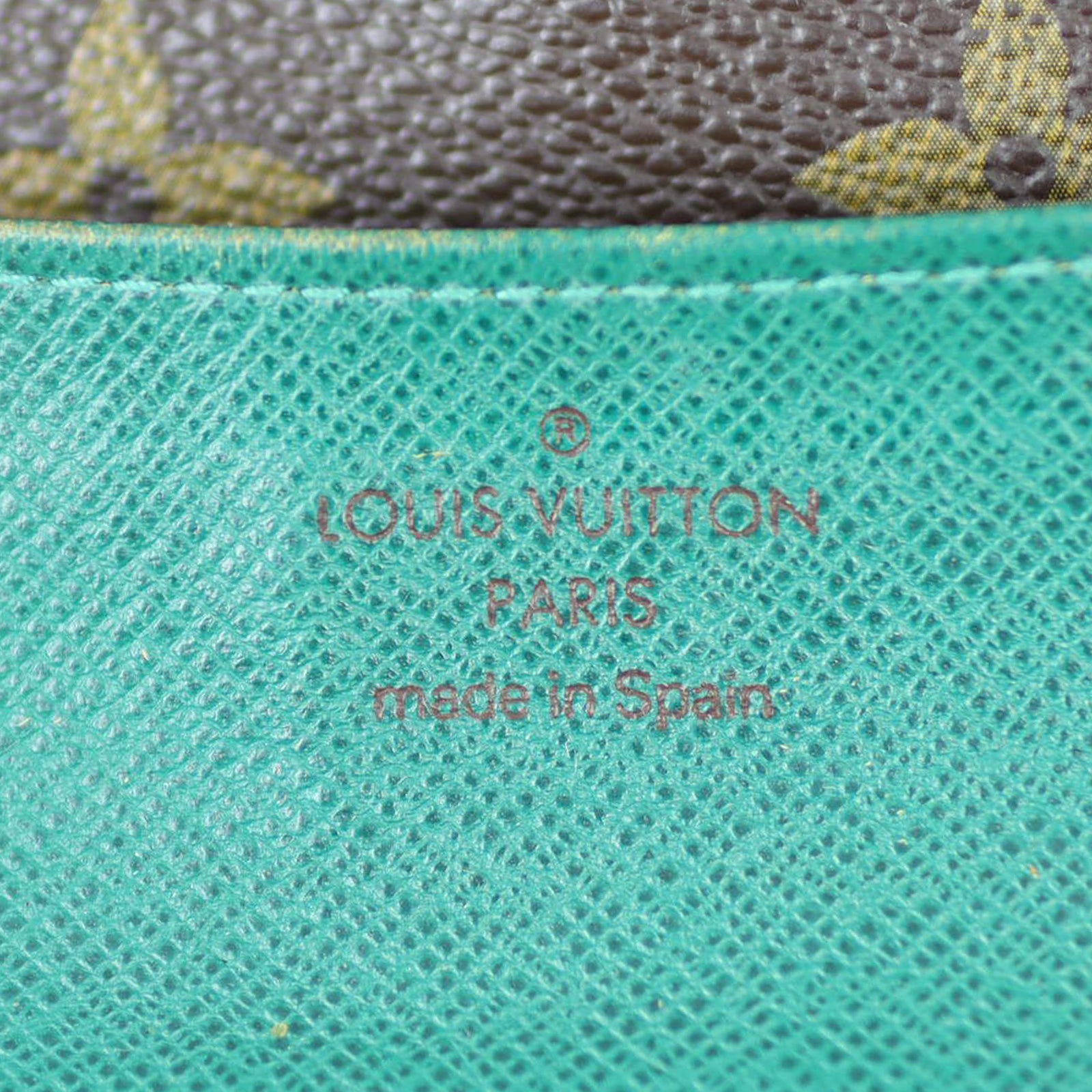 Louis Vuitton Emilie Wallet Monogram – Green Stamp