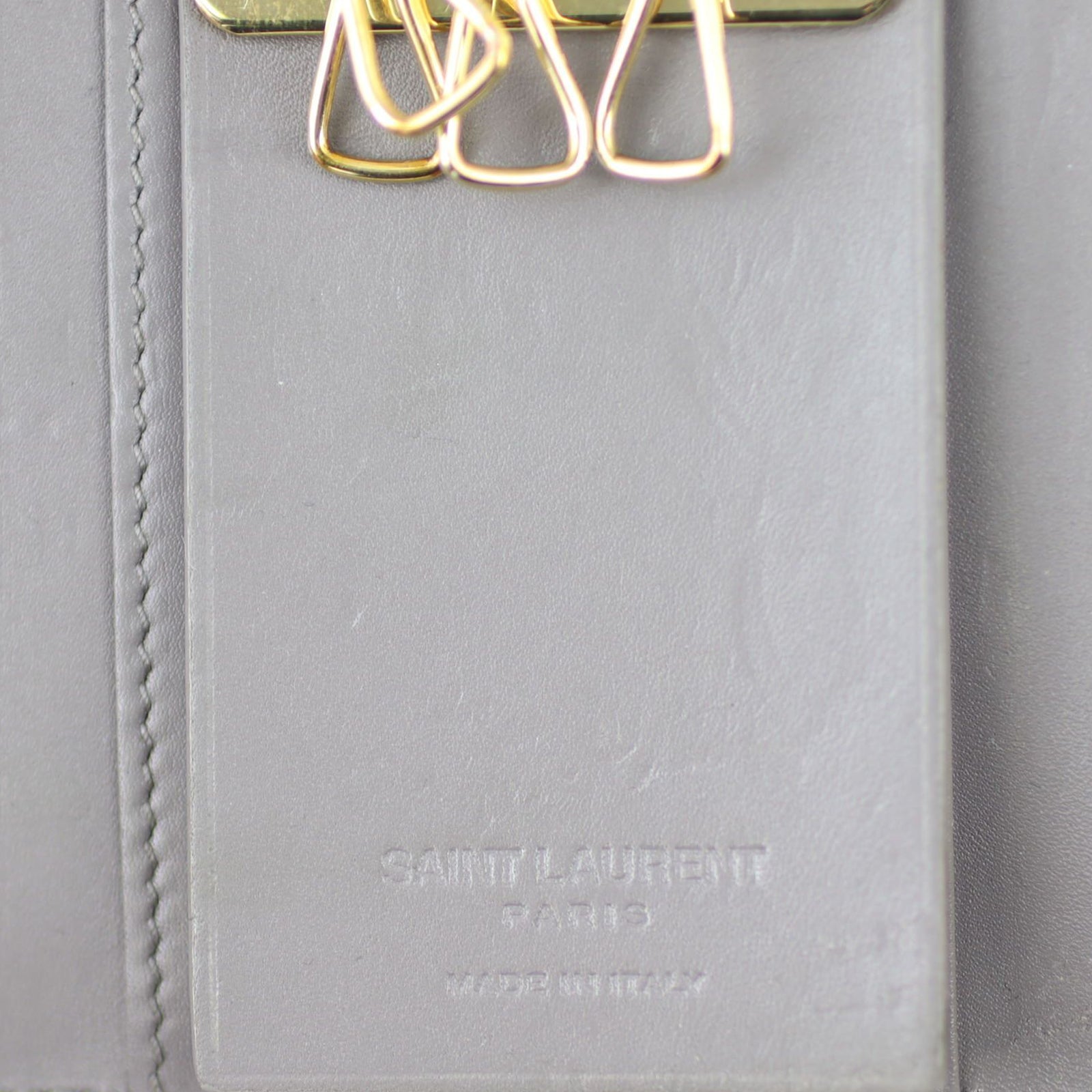 Saint Laurent Keyholder Stamp