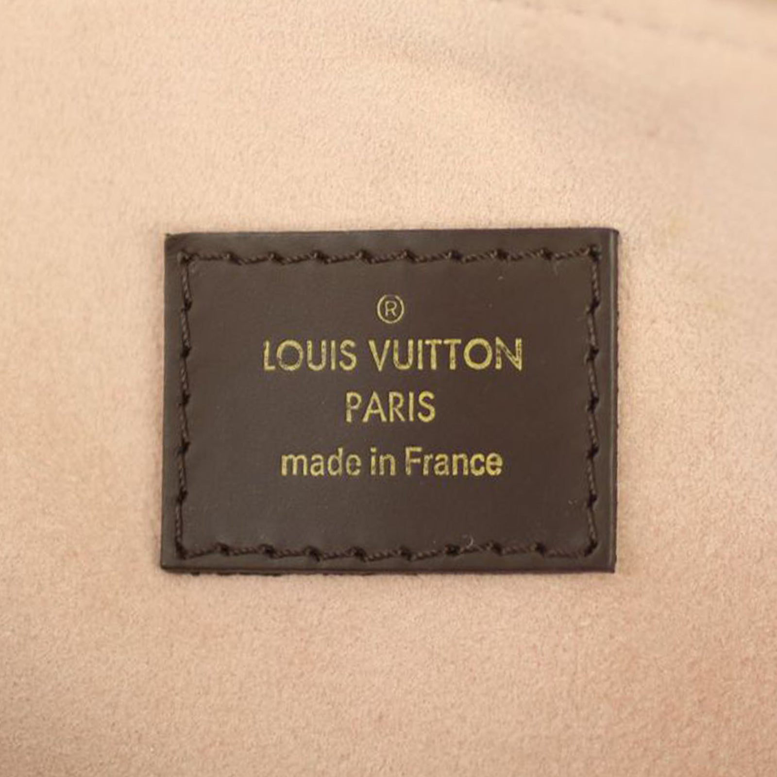 Louis Vuitton Normandy Damier Ebene Magnolia Stamp