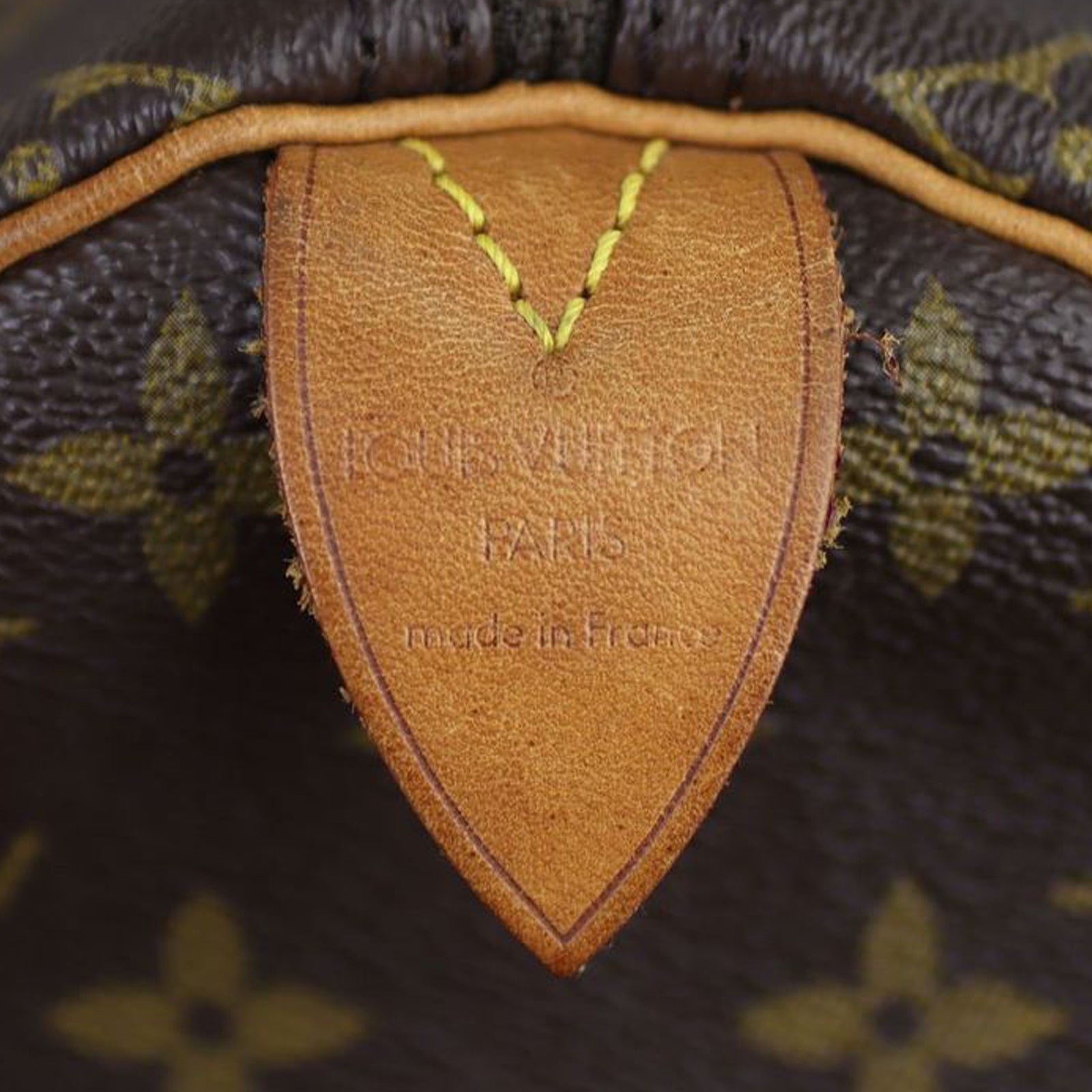 Louis Vuitton Speedy 40 Monogram Stamp