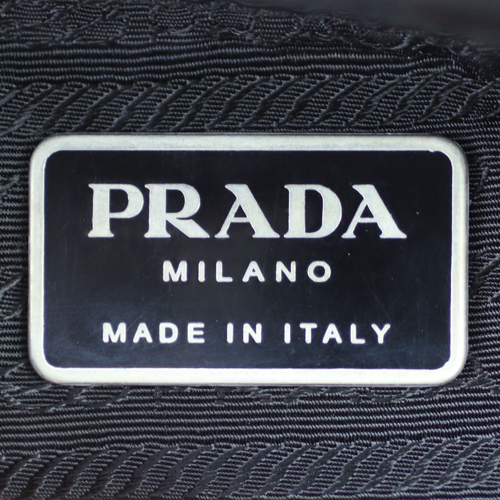 Prada Tessuto City Tote Stamp