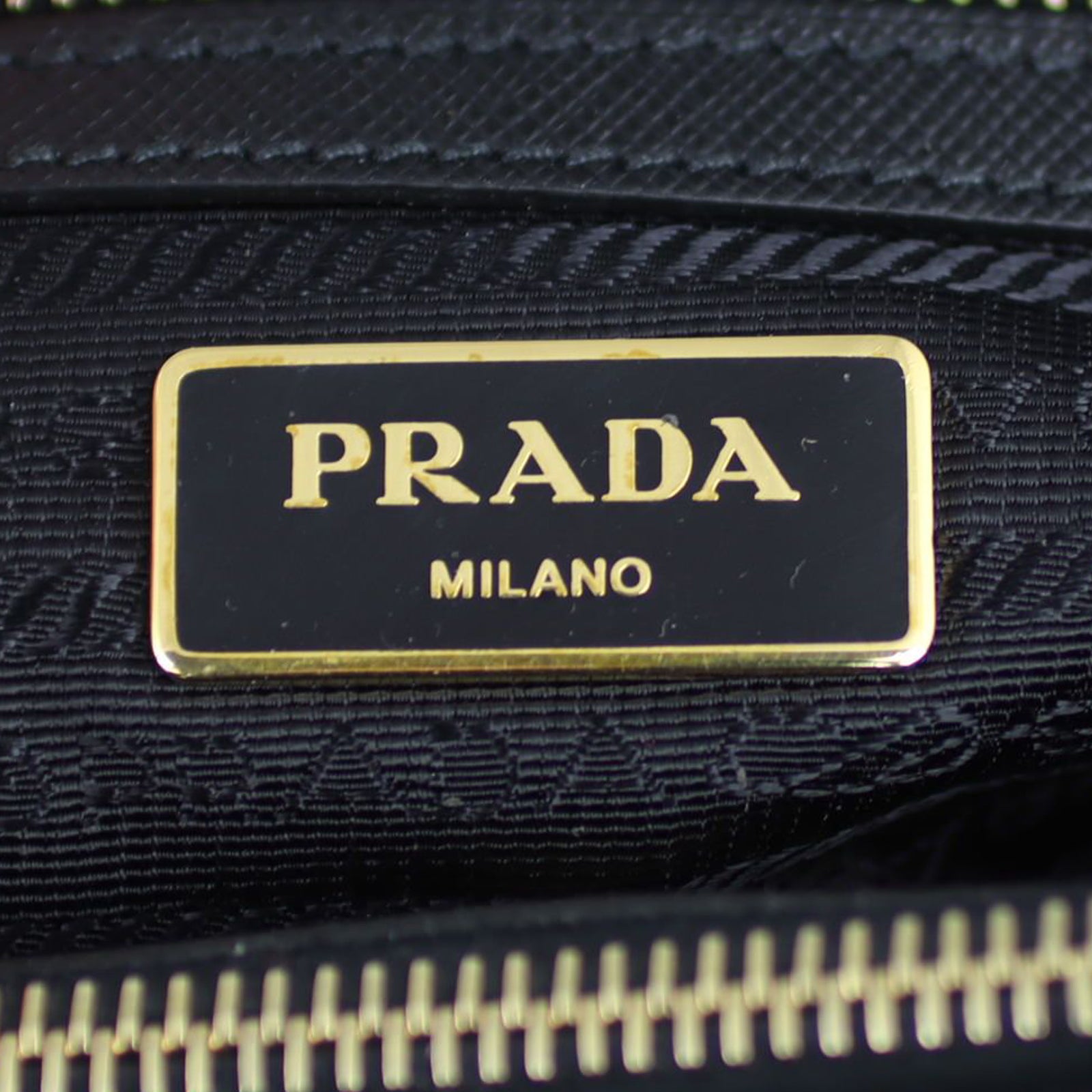 Prada Saffiano Lux Tote Medium Stamp