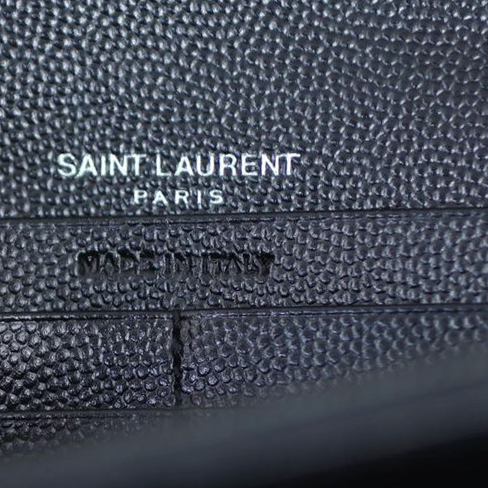 Saint Laurent Monogram Envelope Wallet Large Stamp