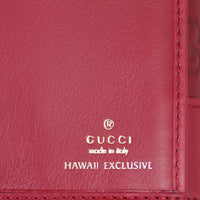 Gucci Heart-Bit Guccissima Continental Wallet Stamp
