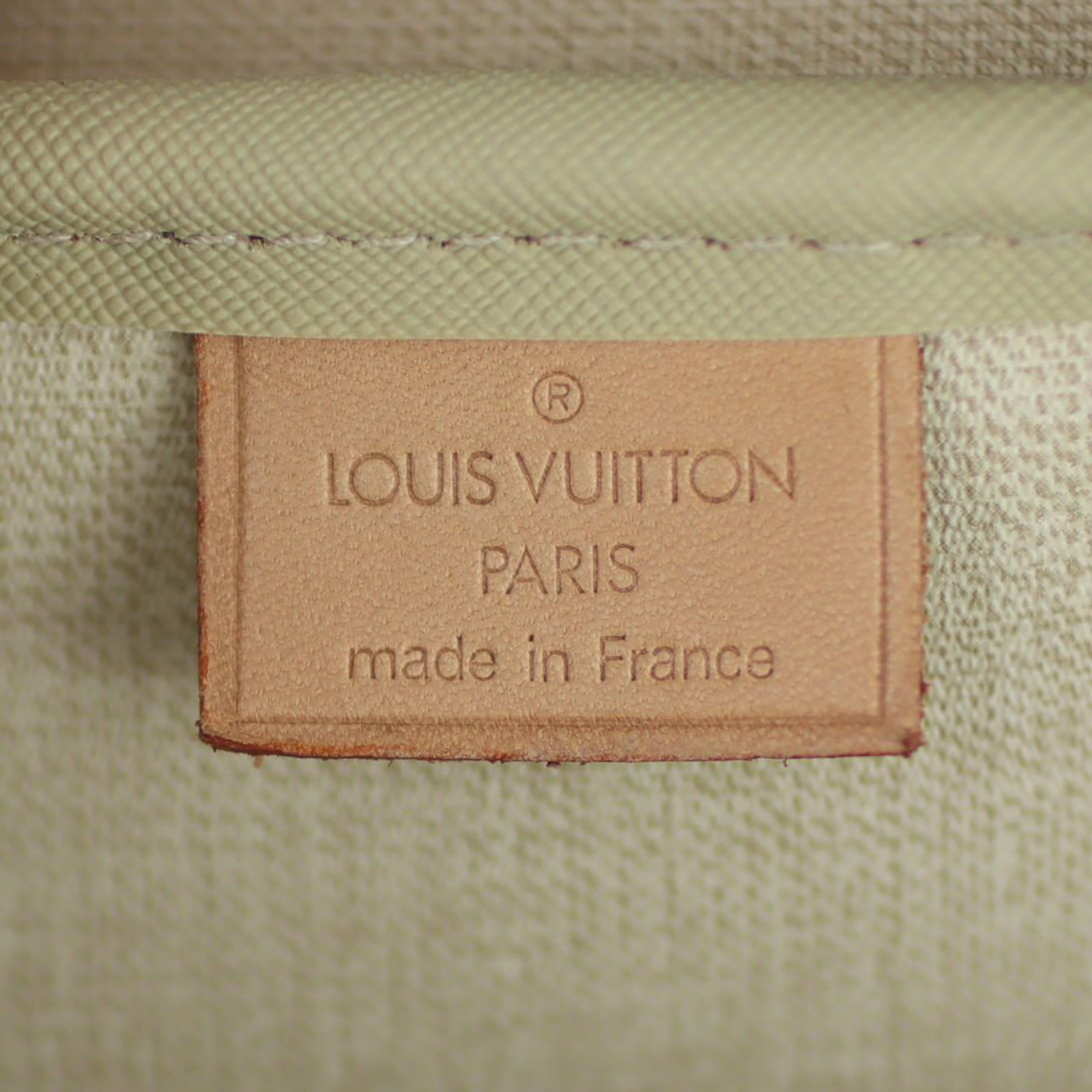Louis Vuitton Deauville Bowling Vanity Monogram Stamp