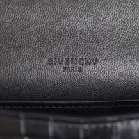 Givenchy GV3 Croc Embossed Wallet on Strap Stamp