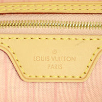 Louis Vuitton Neverfull MM Damier Azure Rose Ballerine Stamp