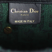 Dior Oblique Embroidery Saddle Bag Stamp